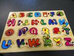 Peg Puzzle - Alphabet Picture