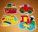 Puzzle -Transport - 4 x 2 pieces