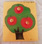 Peg Puzzle - Apple Tree