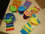 Monster Sock Puppets-Set of 5