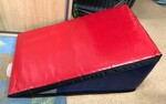 Foam Wedge - Red and Blue