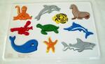 Peg Puzzle - Really Feely Sea Creatures