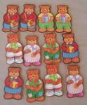 Bears Memory Game - Wooden