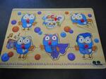 Peg Puzzle - Owls