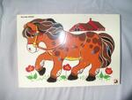 Peg Puzzle - Horse