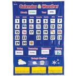 Calendar and Weather Pocket Chart