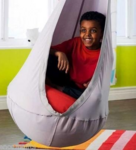 Nest Swing- Red and Grey