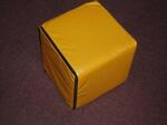 Foam Cube-Yellow and Blue- Small