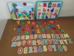 Magnetic Shapes and Letters 