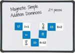 Magnetic Simple Addition Dominoes