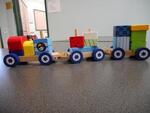 Wooden Blocks Train