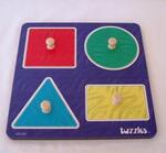 Peg Puzzle - Geometric Shapes