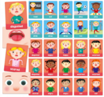 Emotions and Actions Flash Cards