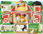 Wooden Magnetic Hide and Seek Farm