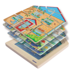 4 In 1 House Puzzle