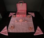 Tea Set in Picnic Basket