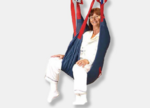 General Purpose Medium Sling with Head Support-Red Straps