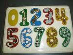 Rubber Animal Numbers Puzzle