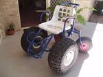 Beach Wheelchair - Blue