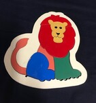 8 Piece Lion Puzzle