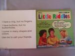 Little Riddles- Ages 6 and Up