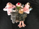 Hand Puppets-Set of 5