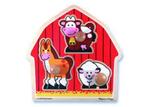 Peg Puzzle - Barn Animals