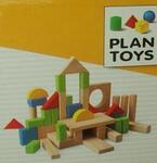 Wooden Building blocks - Coloured