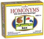 Homonyms - One Word Many Meanings