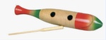 Wooden Percussion Guiro Fish