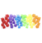 Play & Learn Rainbow Cubes