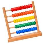 Wooden Rainbow Abacus