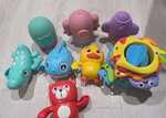 Collection of Bath TOys