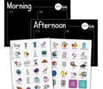 Magnetic Before & After School Routine Charts