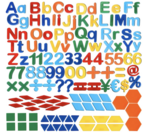 Magnetic Letters, Numbers, Shapes - Small Set