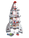 Four-Stage Rocket Ship