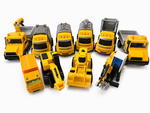 Mini Construction Vehicles (Set of 10) 