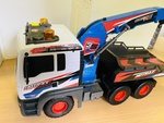 Large Blue Tow Truck