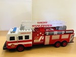 Large Red Fire Engine with Ladder