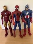 Large Marvel Action Figures - Set of 3