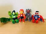 Small Marvel Action Figures - Set of 4