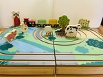 Travel Train Set with Animals