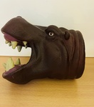 Rubber Hippo Hand Puppet