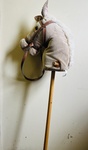 Hobby Horse (Dun) with Wheels