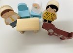 Wooden Family Playset