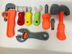 Mini Plastic Tools - Set of 9