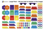 Connetix Magnetic Tile Set - 106 pce