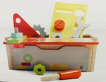 Wooden Tool Set Box & Shape Sorter