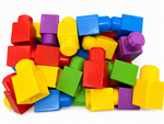 Small Mega Bloks - 50 Piece Set
