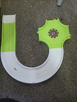 Car Connector Tracks - Green and Grey